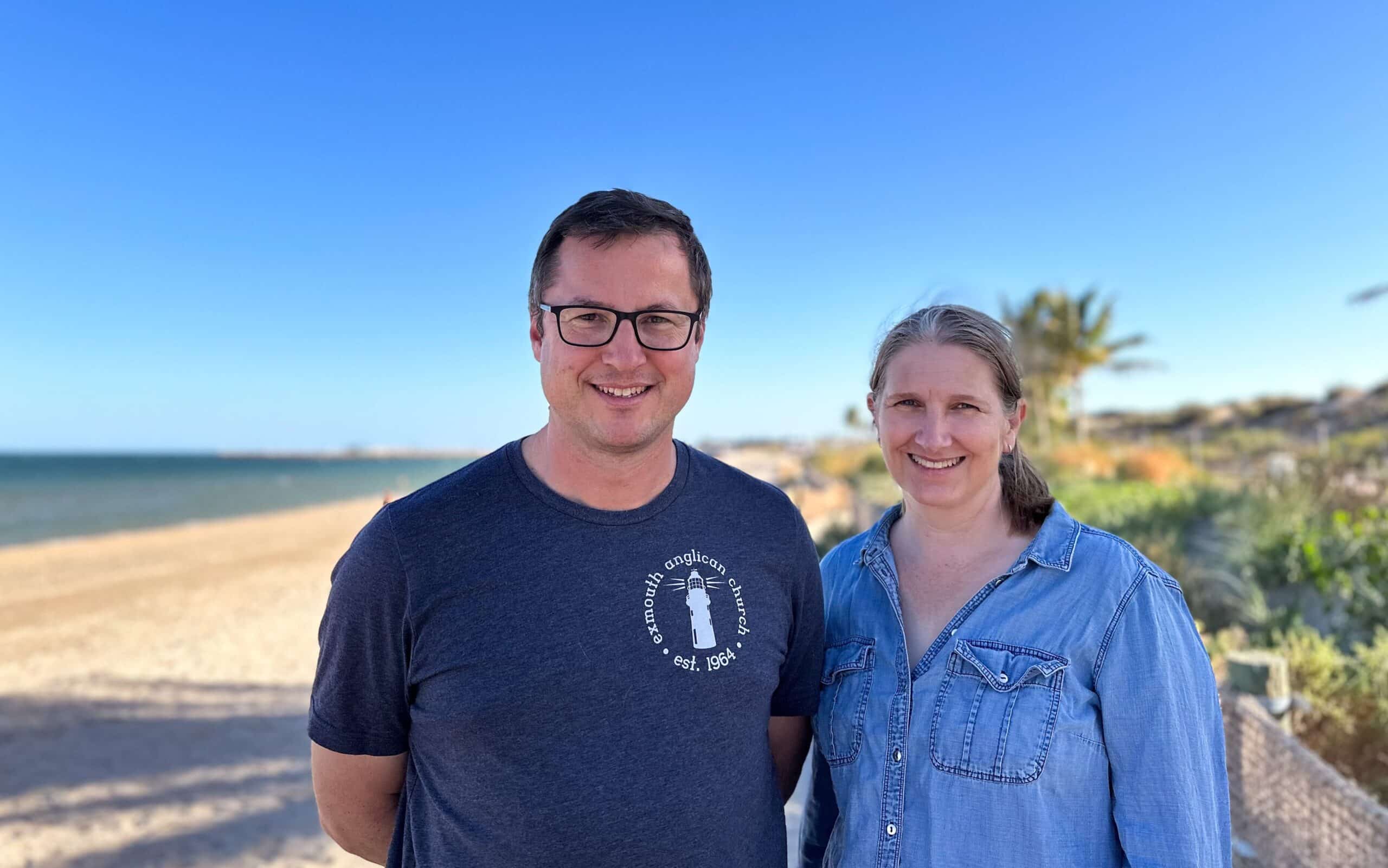 Simon and Alison Roberts hope to maintain and grow a gospel presence in Exmouth and Onslow, Western Australia.