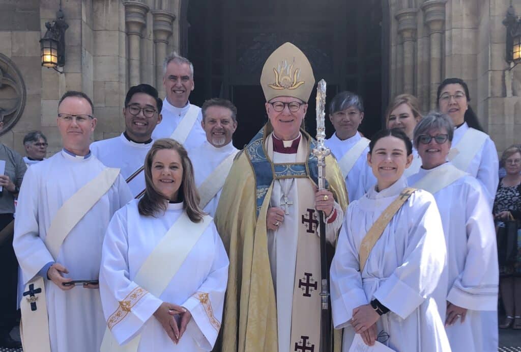 Ordination of Deacons 2024 Anglican Diocese of Melbourne.